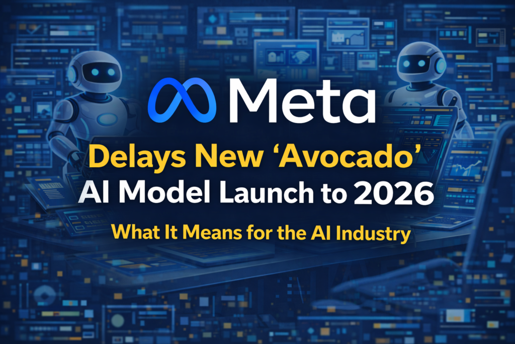 Meta Delays New “Avocado” AI Model Launch to 2026 What It Means for the AI Industry